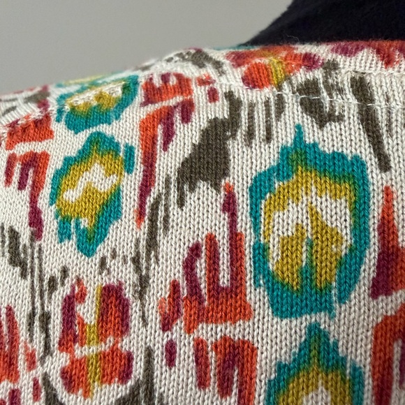 Sundance Colorful Patterned Button-Up Cardigan Small - Picture 8 of 9